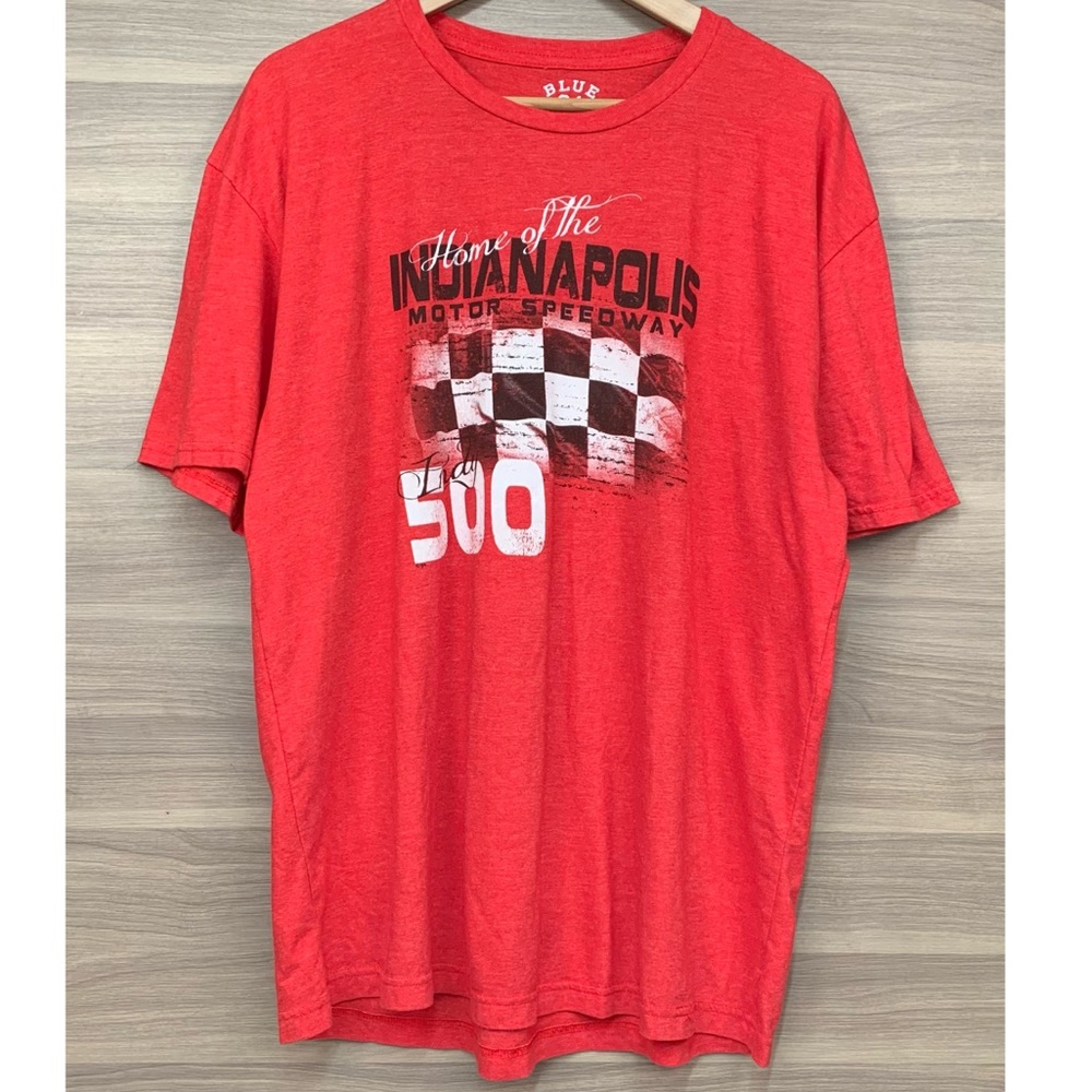 Indianapolis 500 Speedway Racing Red T-shirt XXL